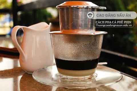 Cách pha cà phê phin lớn và nhỏ