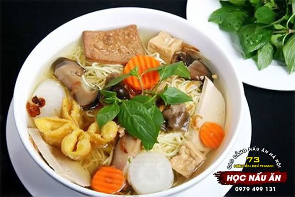 Học nấu hủ tiếu chay