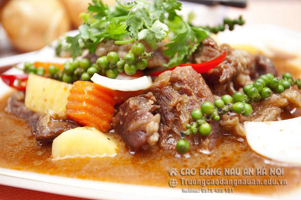 M&oacute;n B&ograve; Hầm Ti&ecirc;u Xanh