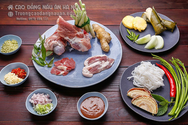 Nguy&ecirc;n Liệu L&agrave;m B&uacute;n B&ograve; Huế