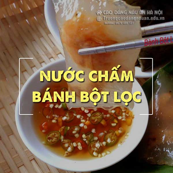 dạy pha nước chấm