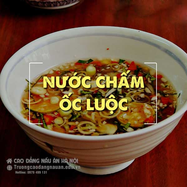 học pha nước chấm m&oacute;n