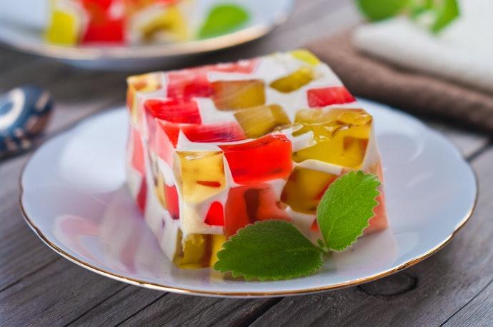 Thạch rau c&acirc;u l&agrave;m từ bột Jelly