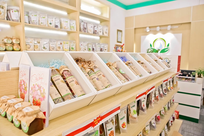 cửa hàng bán trà matcha