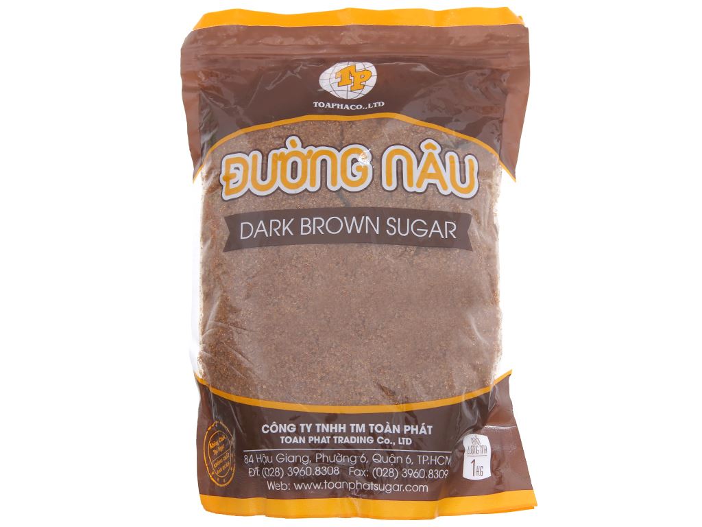 Đường nâu bày bán ở cửa hàng