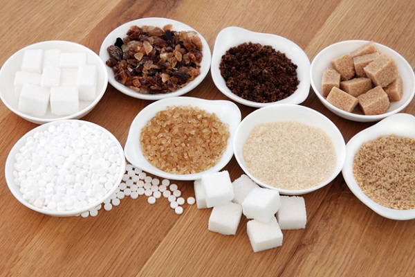 Đường nâu có nhiều màu sắc khác nhau