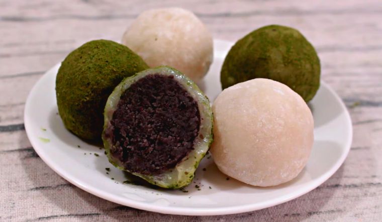 B&aacute;nh mochi nh&acirc;n đậu đen