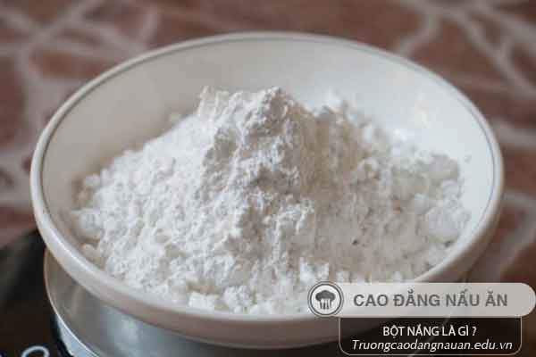 Bột năng l&agrave; g&igrave;?