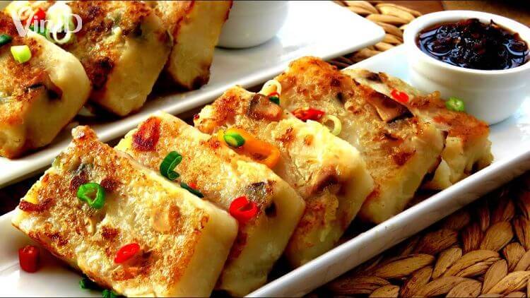 Bánh củ cải chiên