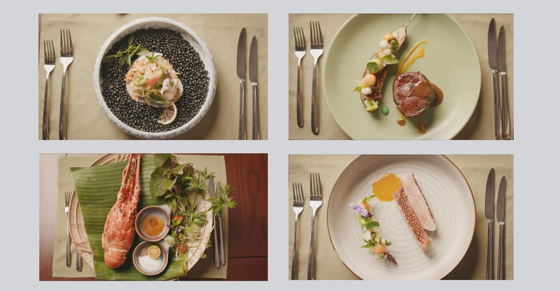 Thực đơn thượng hạng, phong ph&uacute; khi d&ugrave;ng tiệc Fine Dinning