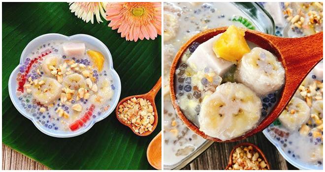 Nguyên liệu nấu chè bột báng