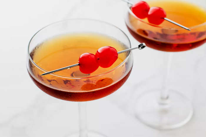 Bourbon cocktail Manhattan