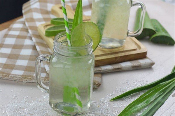Nha đam đường phèn lá dứa