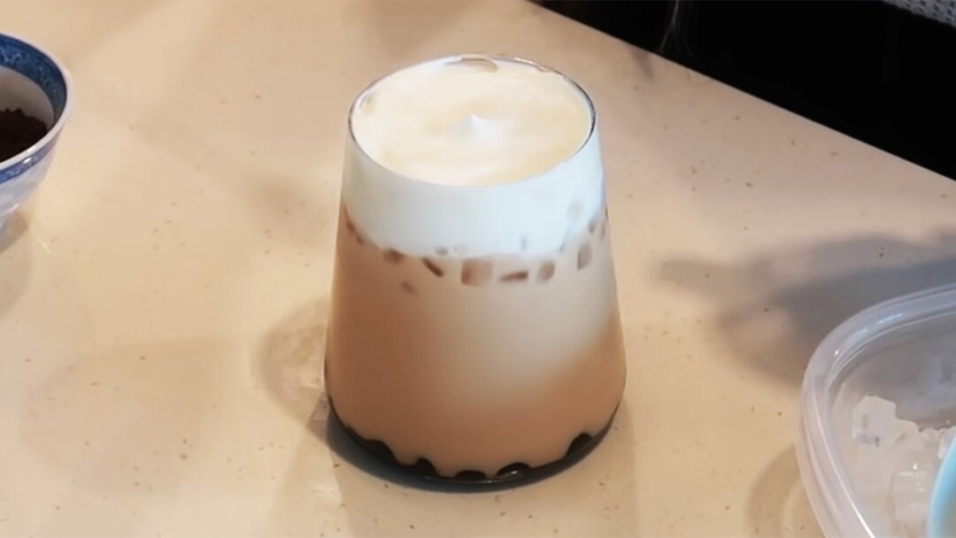 trà sữa macchiato