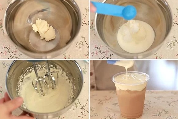 C&aacute;ch l&agrave;m milk foam s&aacute;nh mịn
