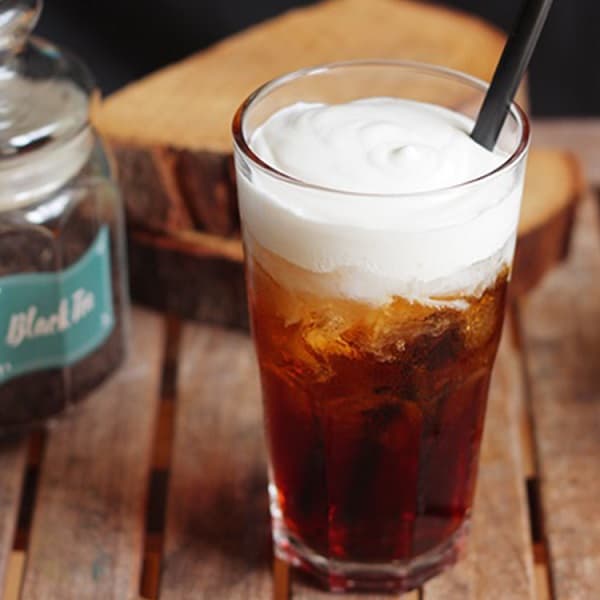 c&aacute;ch pha tr&agrave; sữa milk foam