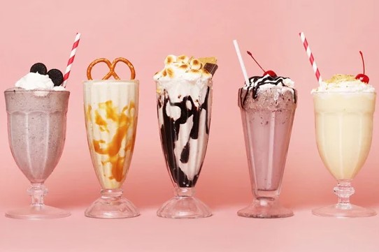 Milkshake có các loại nào