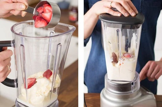 Milkshake trộn máy