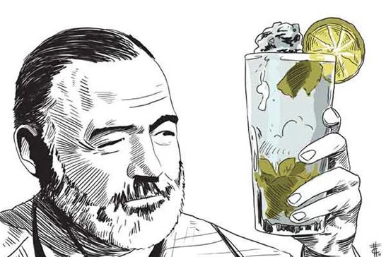 nh&agrave; văn Ernest Hemingway