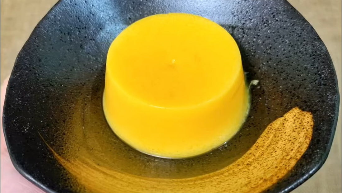 Hoàn thiện pudding trứng