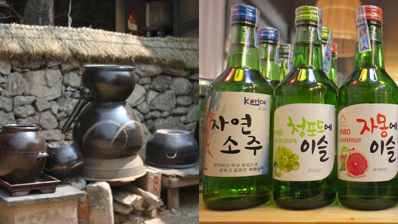 Nguồn gốc của rượu soju 