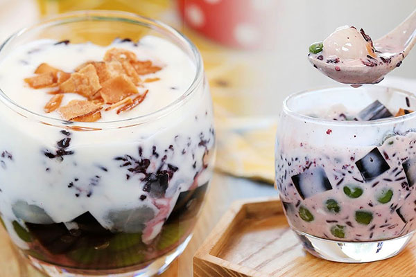 Sữa chua v&agrave; mứt