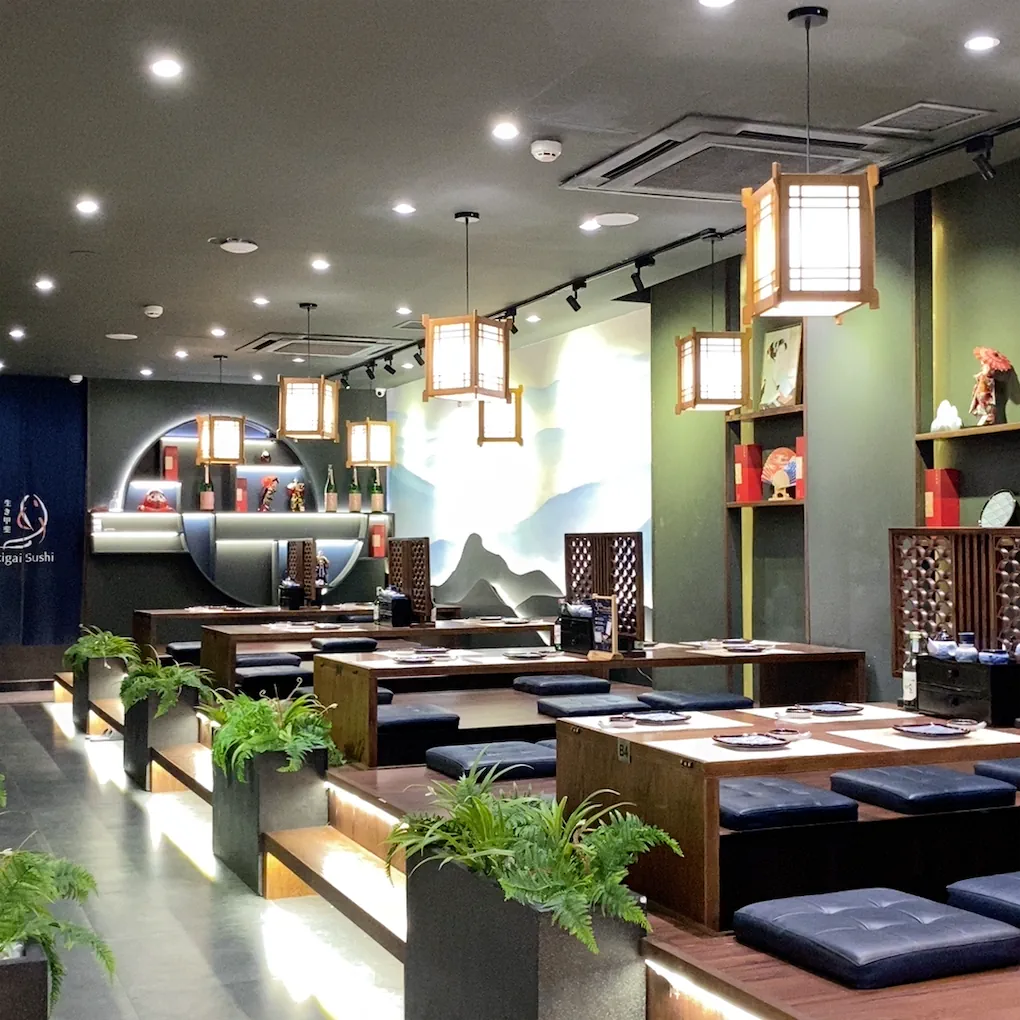 Kh&ocirc;ng gian độc đ&aacute;o tại Ikigai Sushi