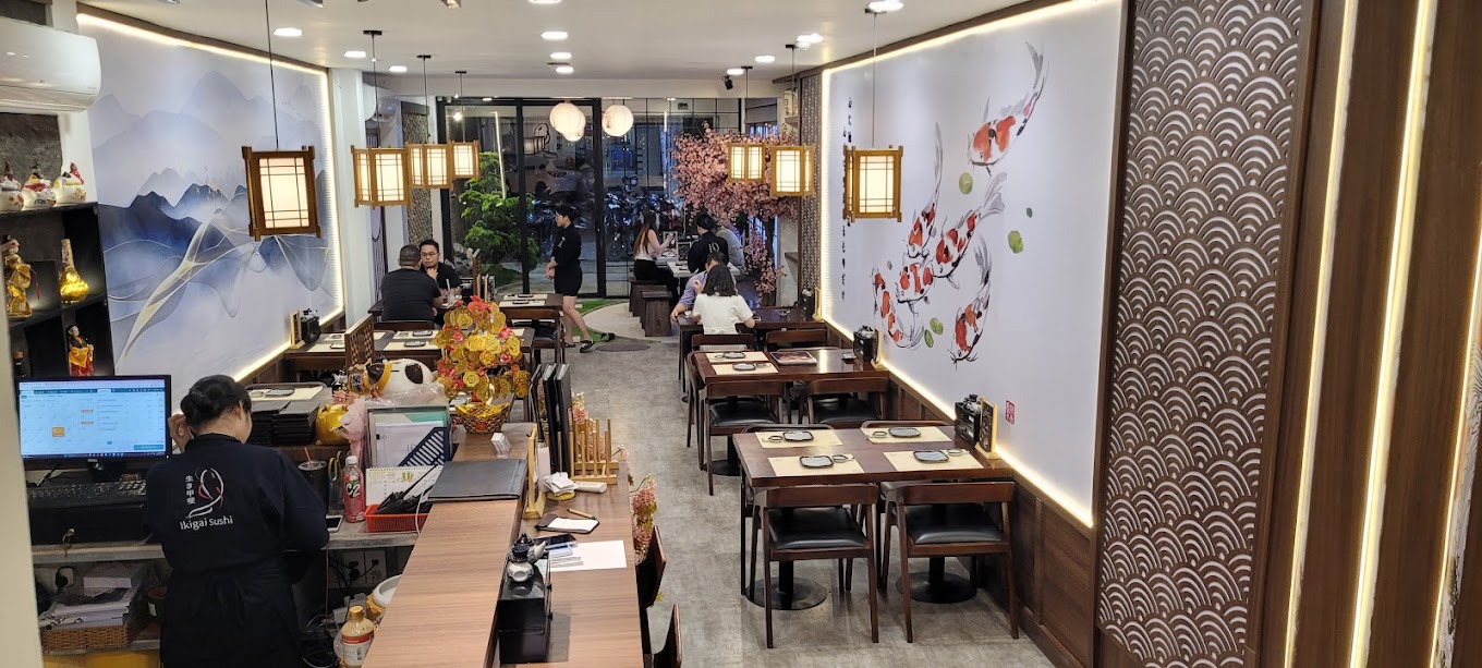 Ikigai Sushi nhận được nhiều đ&aacute;nh gi&aacute; t&iacute;ch cực từ thực kh&aacute;ch