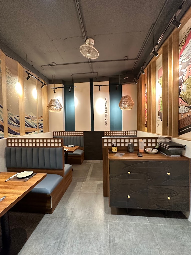 Let's Sushi c&oacute; kh&ocirc;ng gian ẩm thực đậm chất Nhật Bản