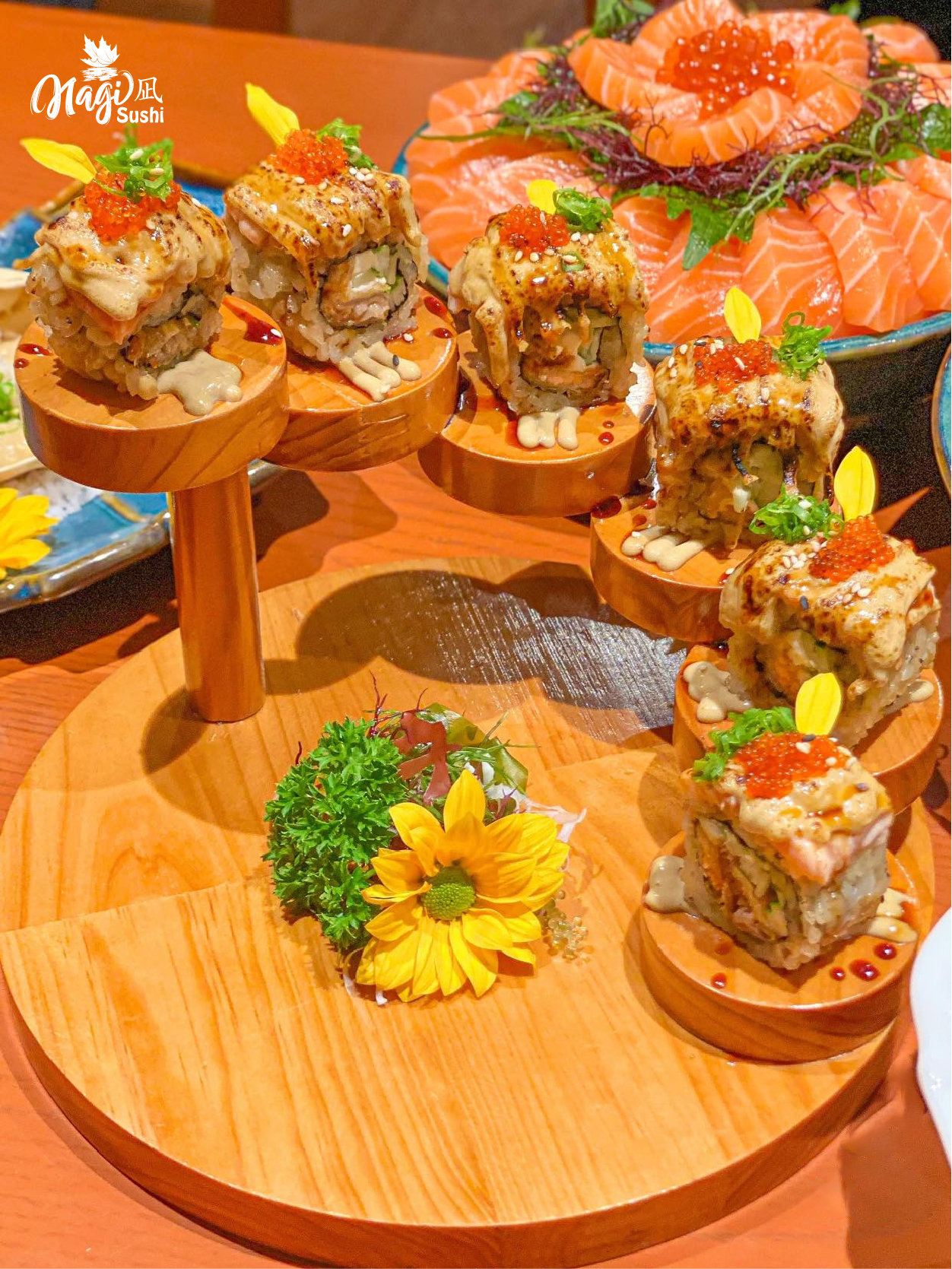 Nagi Sushi lu&ocirc;n ch&uacute; trọng đến chất lượng nguy&ecirc;n liệu