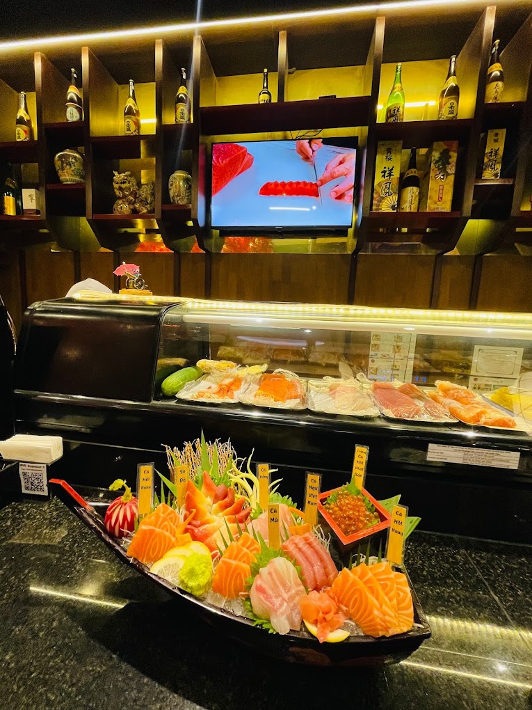 Sushibar nh&agrave; h&agrave;ng sushi