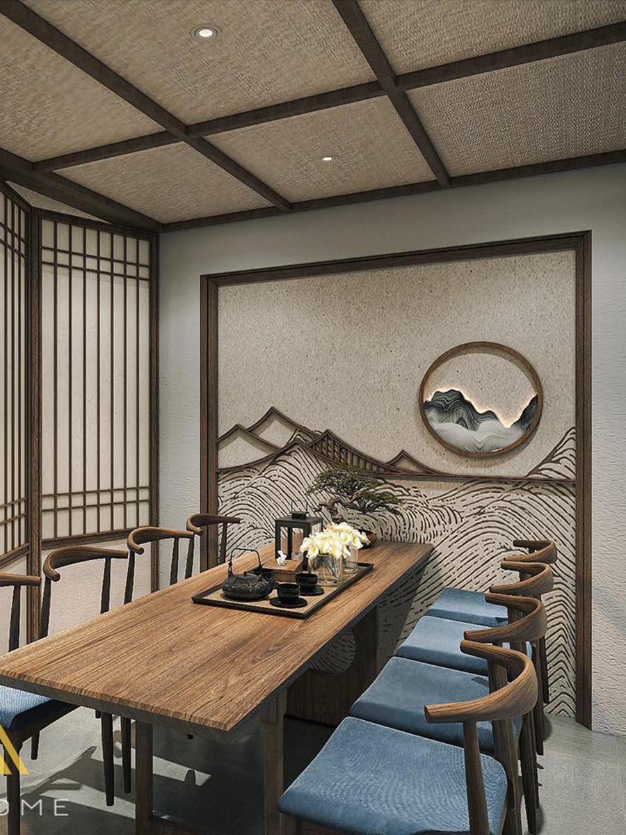 Kh&ocirc;ng gian ấm c&uacute;ng v&agrave; sang trọng