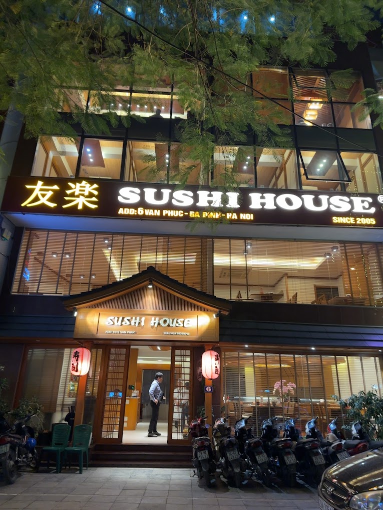 THỰC ĐƠN PHONG PHÚ CỦA SUSHI HOUSE TÂY HỒ ĐẦY HẤP DẪN