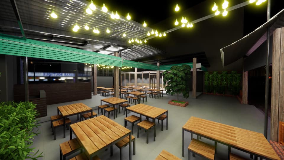 Một g&oacute;c kh&ocirc;ng gian tại Sushi Ngố