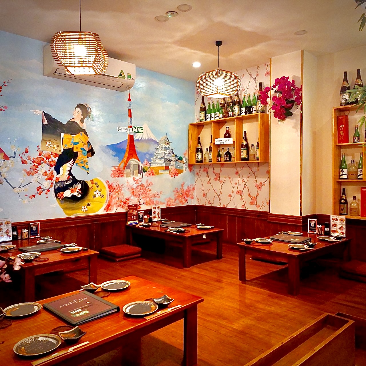 Sushi Nh&iacute; cung cấp nhiều c&aacute;ch thức đặt b&agrave;n