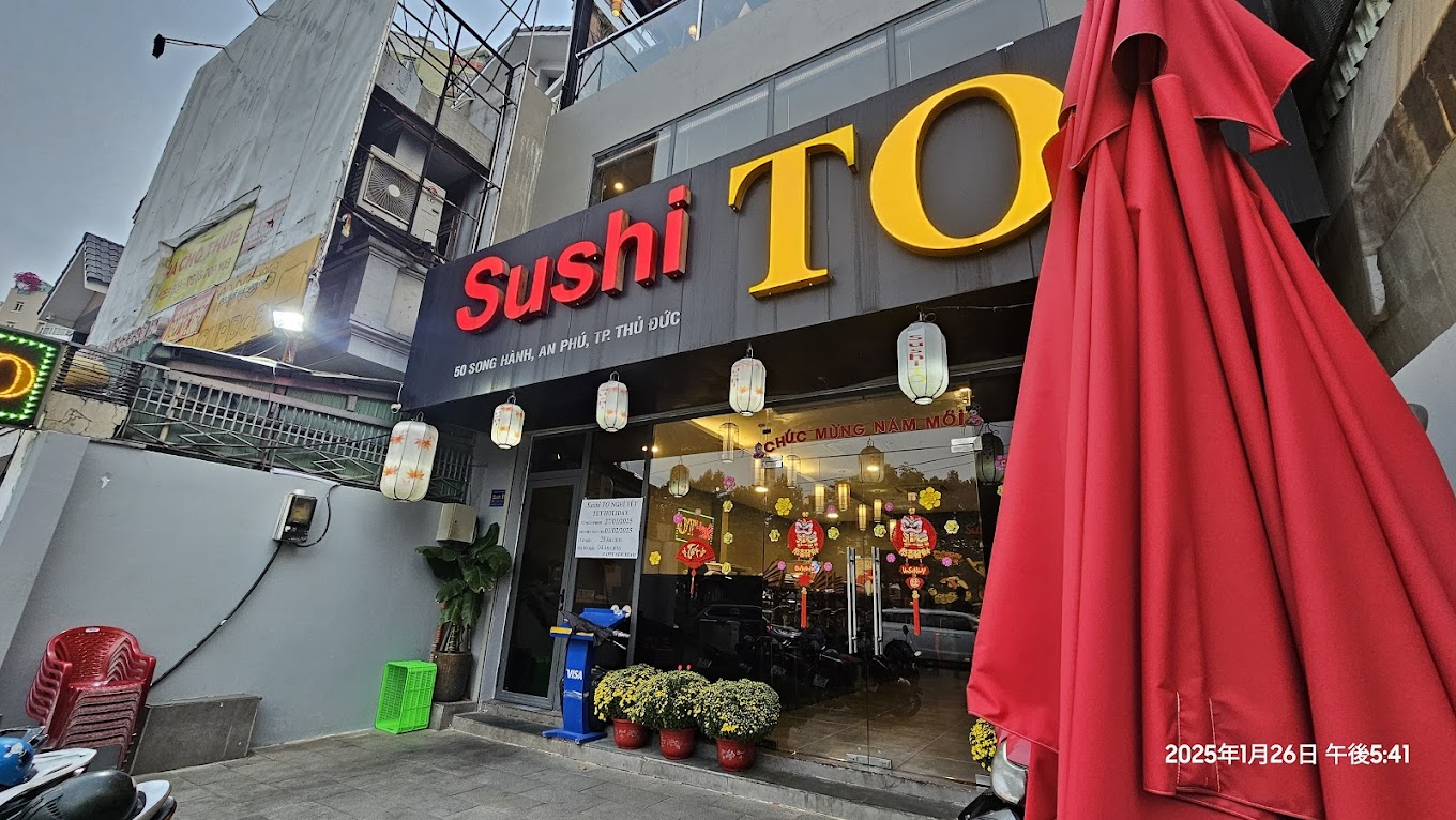 Nh&agrave; h&agrave;ng Sushi To 