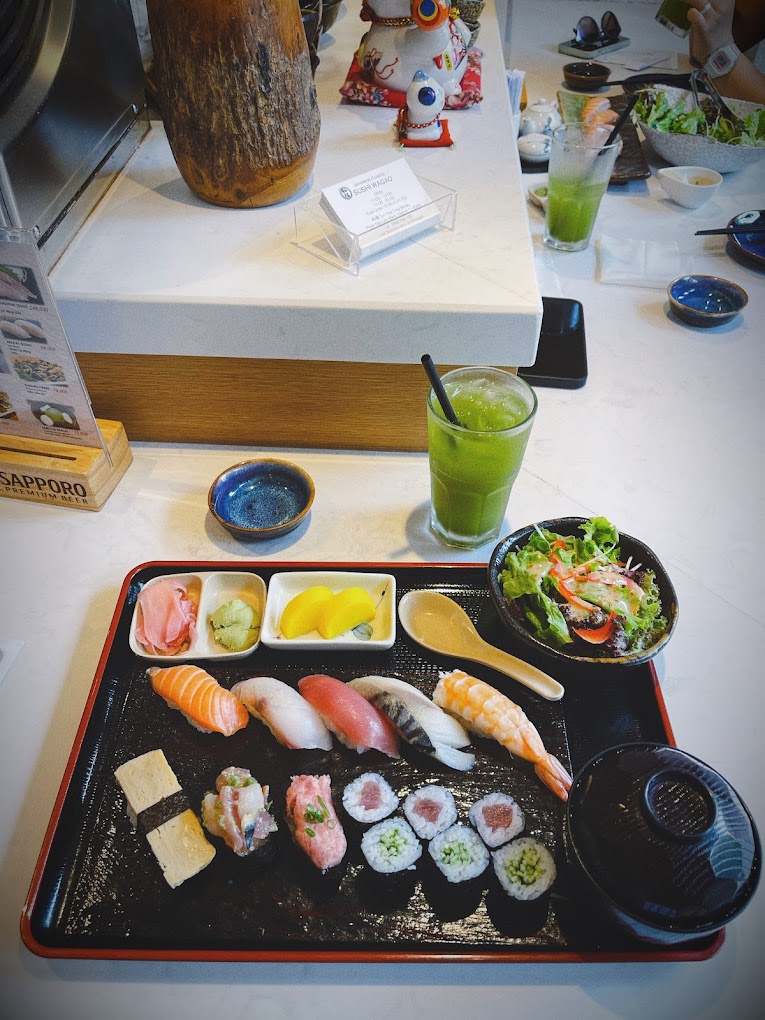 Nh&agrave; h&agrave;ng nhật Sushi Wagao