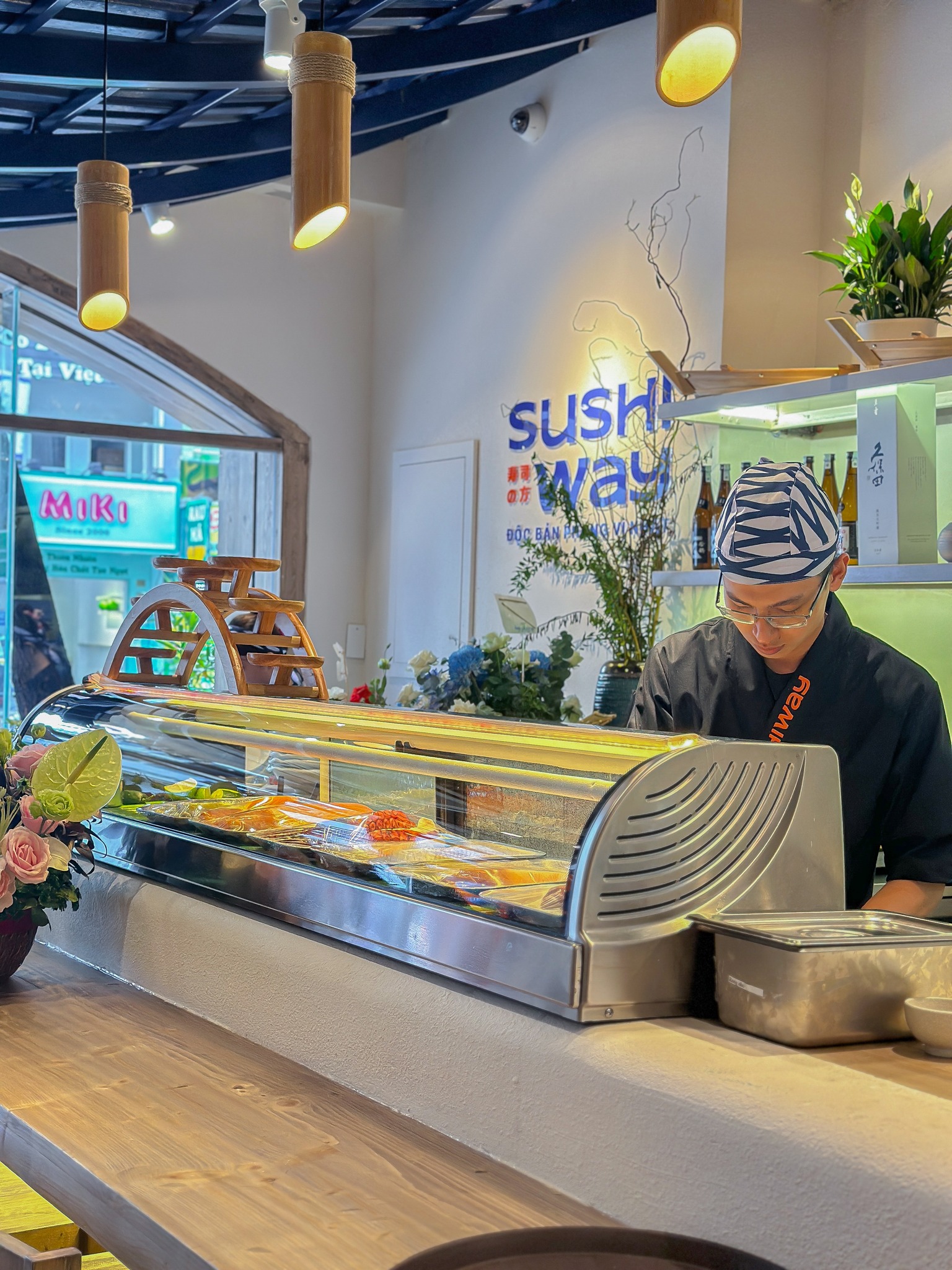Menu tại Sushi Way vô cùng đa dạng và phong phú