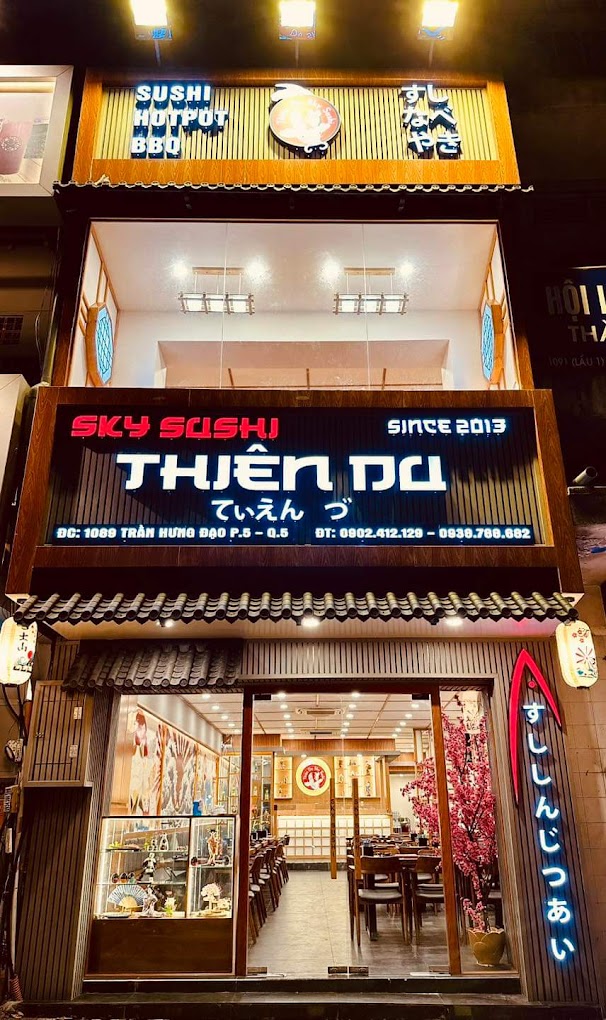 Thiên Du Sky Sushi - Nhà Hàng Nhật Bản